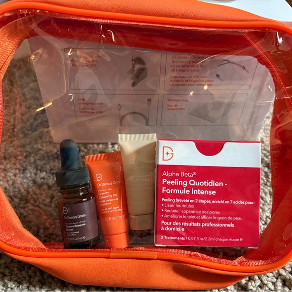 NIB Dr Dennis Gross DRx SpectraLite FaceWare Pro Masque LED Mask w/samples - Picture 8 of 10